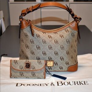 Dooney and Bourke Hobo Bag and NWT D&B Wallet